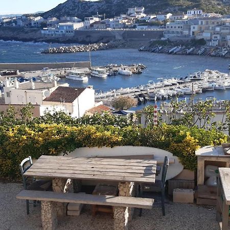 Cabanon Vue Mer Et Calanques Les Goudes Marsilya Dış mekan fotoğraf